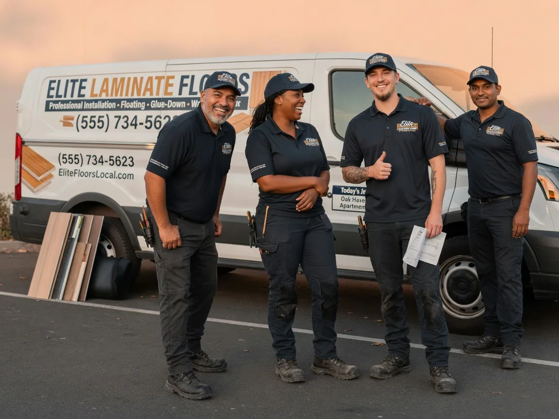Laminate flooring installation company in Jeffersonville, OH